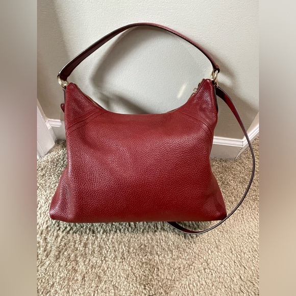 Michael Kors deep red shoulder bag EC - Picture 3 of 13